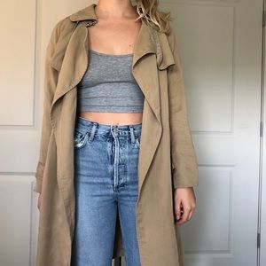 BABATON LAWSON TRENCH (TAN COLOUR)